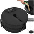 Gardlov must liivaga täidetav aiavarju alus Oxford-kangast, 40 kg, 48 x 18,5 cm, 15cm