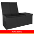 Mänguasjakast Kruzzel, must, XXL 132 l, 94 x 39 x 35 cm