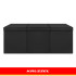 Mänguasjakast Kruzzel, must, XXL 132 l, 94 x 39 x 35 cm
