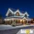 LED-jõulutuled, 500 LED-i, külmvalged jääpurikad, IP44, 8 valgusrežiimi – IZOXIS 26705, 22,5 m
