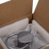 Hõbedased laternad, 3 tk RUHHY 26477, 38/49/63cm