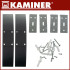 Elektriline klaasradiaator Zelva KAMINER 26572