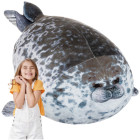 Plüüsist hüljes – kaisumänguasi ja padi, 60 cm, KRUZZEL 24644