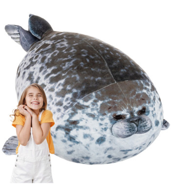 Plüüsist hüljes – kaisumänguasi ja padi, 60 cm, KRUZZEL 24644