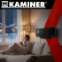 Õhkkardin KAMINER ZELVION – valge võimas elektriline seinakütteseade WiFi-rakenduse ja puldiga – 26399