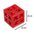 KRUZZEL 26377 loomingulised ehitusklotsid 160 tk, 2 × 2 × 2 cm