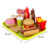 Fast food mängukomplekt Iso Trade, 26 elementi, 26321