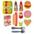 Fast food mängukomplekt Iso Trade, 26 elementi, 26321