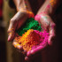 Värvilise holi pulbri komplekt, 6 × 100 g