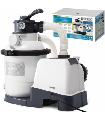 Liivafiltripump basseinile Hydro Aeration Technology, 5700 l/h, 30,5 x 50 x 32 cm, INTEX 26644