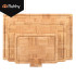Bambusest lõikelaudade komplekt Ruhhy, 3 tk, 43 x 30 cm, 35 x 25 cm, 25 x 18 cm