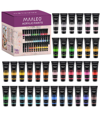 Akrüülvärvid Maaleo – 36 × 20 ml