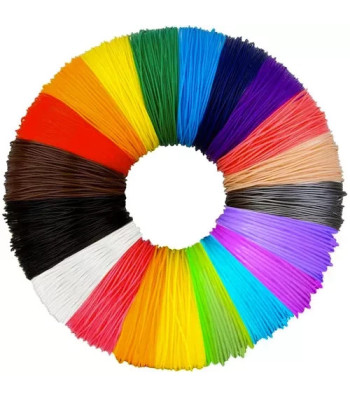PLA 3D-pliiatsi täitefilamendid, Kruzzel 19876, 20 tk × 20 m