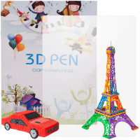 3D-pliiatsi šablooniraamat Maaleo 22734