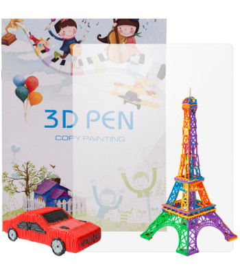 3D-pliiatsi šablooniraamat Maaleo 22734