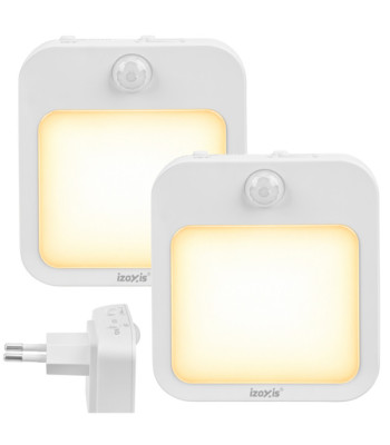 LED öölamp liikumis- ja hämarusanduriga Izoxis, 2 tk