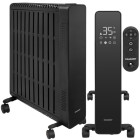 Elektriline õliradiaator termostaadiga, WiFi ja puldiga, must – KAMINER Arvell, 2500W, 11 ribi