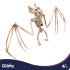 Nahkhiire luukere – halloweenikaunistus GLIMZ 30 cm