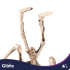 Nahkhiire luukere – halloweenikaunistus GLIMZ 30 cm