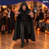 Kapuutiga must keep Halloweeni kostüüm Glimz 172 cm