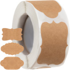 Isekleepuvad sildid Ruhhy – 300 tk, 3 × 5 cm