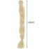 Heleblond sünteetiline patsipikendus Soulima 23556, 60 cm