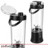 Juhtmeta kaasaskantav blender jääpurustaja ja impulssrežiimiga – Zortiva ShakeWave, 150 W, 600 ml