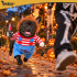 Koera Halloweeni kostüüm Purlov, L