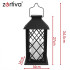 Zortiva LED-päikeselaternad, 2 tk, 14 x 14 x 27 cm