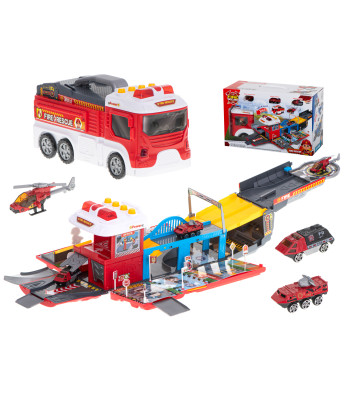 Tuletõrjeauto transporter kokkupandav parkla tuletõrje + tarvikud