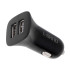 Auto laadija Dual USB + Lightning