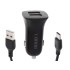 Auto laadija Dual USB + Type-C