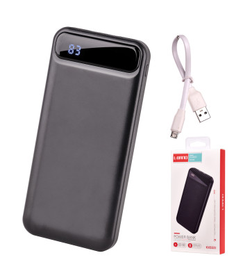 L - BRNO Power Bank 10000mAh 2USB Must