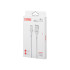 Kiire laadimise micro USB kaabel, valge