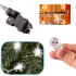 LED Lumekristallide Kett 10M 100LED Külm Valge