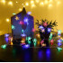 LED Lumehelveste Kett 10m 100LED Multivärv