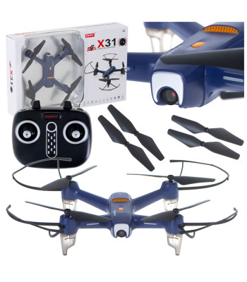 Syma X31 RC Drone 2,4 GHz GPS 5G HD kaamera