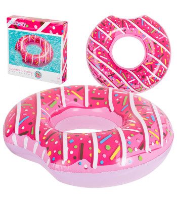 BESTWAY 36118 "Donut" 107 cm roosa ujumisratas