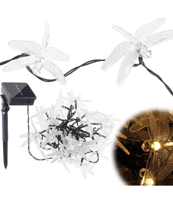 Solar Dragonfly aiavalgustid 6,5 m 30LED soe valge