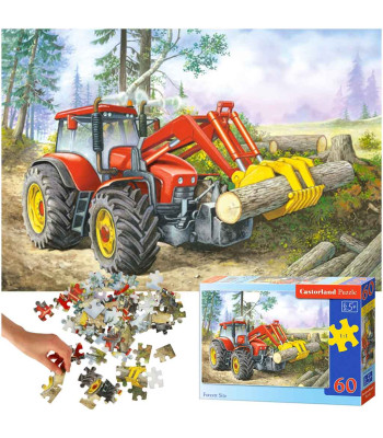 Castorlandi pusle 60 tk. Metsasait - traktor haaratsiga