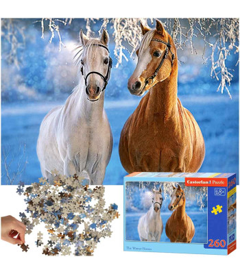 CASTORLAND PUZZLE 260 tk. TALVE HOBUSED - TALVE HOBUSED