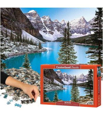 Castorland Puzzle 1000 tükki - Rockies kalliskivi, Kanada