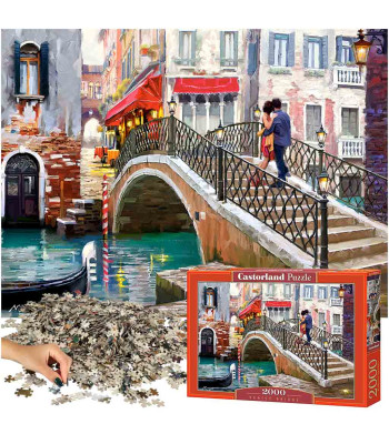 CASTORLAND Puzzle 2000 el. Veneetsia sild