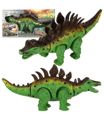 Kaugjuhtimispult dinosaurus RC Stegosaurus läheb hõõguvalt möirgama