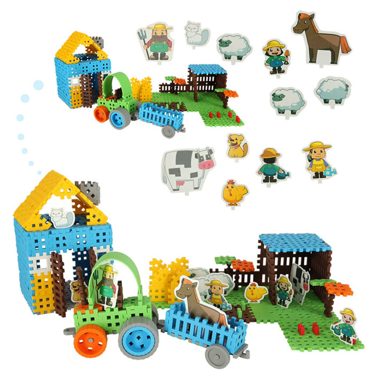 Mini Farmeri ehitusklotsid