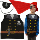 Piraatmadruse karnevalikostüüm vanusele 3-8 aastat