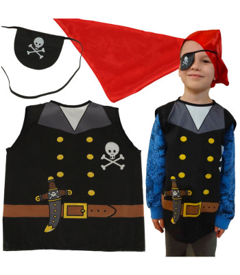 Piraatmadruse karnevalikostüüm vanusele 3-8 aastat