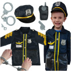 Karnavalikostüüm Politseinik Komplekt 3-8 Aastat