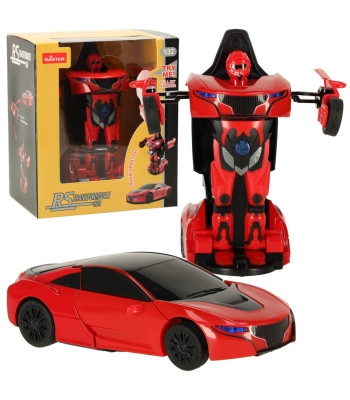Mini Transformer Die Cast 1:32 RTR Punane