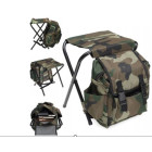 Kalastustool Seljatugedeta Must Seljakott 80KG